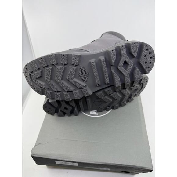 NEW Palladium Pampa Sport Cuff WPN Boots 73234-070-M Granite Gray Mens Size 4.5 - Picture 8 of 9